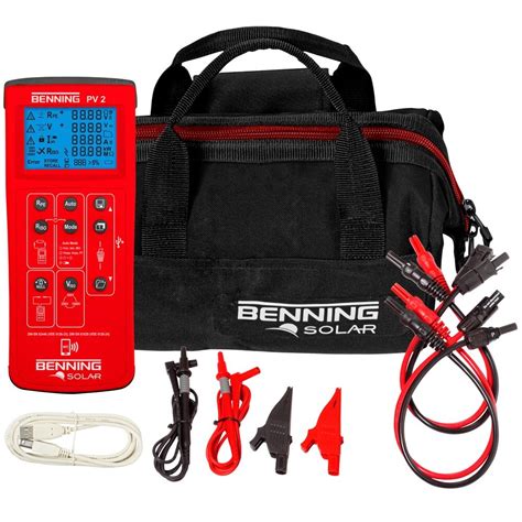 benning power electronics rom scs|PV Installation Tester PV 2 .